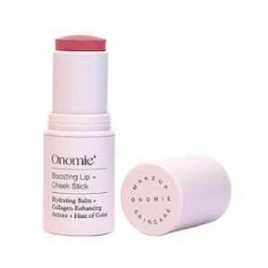 (BA1) ONOMIE Boosting Lip + Cheek Hydrating & Collagen Stick in‎ Caria Pink Nude